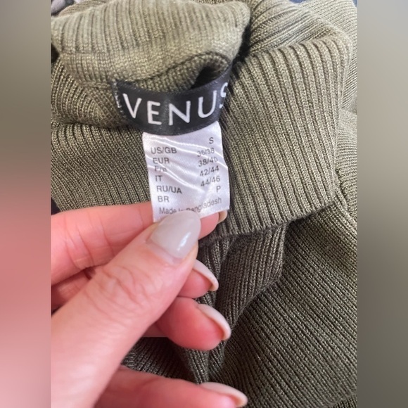 Venus Forest Green Cut out MIDI Bodycon dress Size Small - Picture 10 of 11